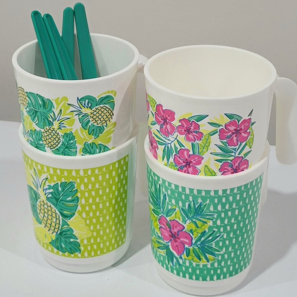 Rare Tupperware coffee mugs